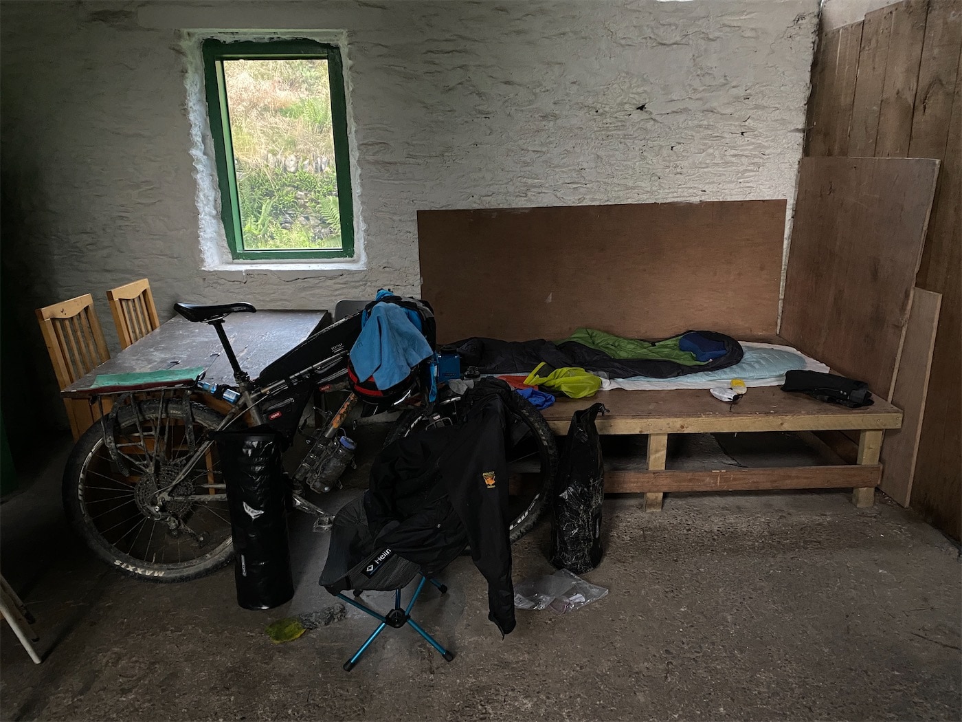 First stay in a bothy was great. Had it all to myself.