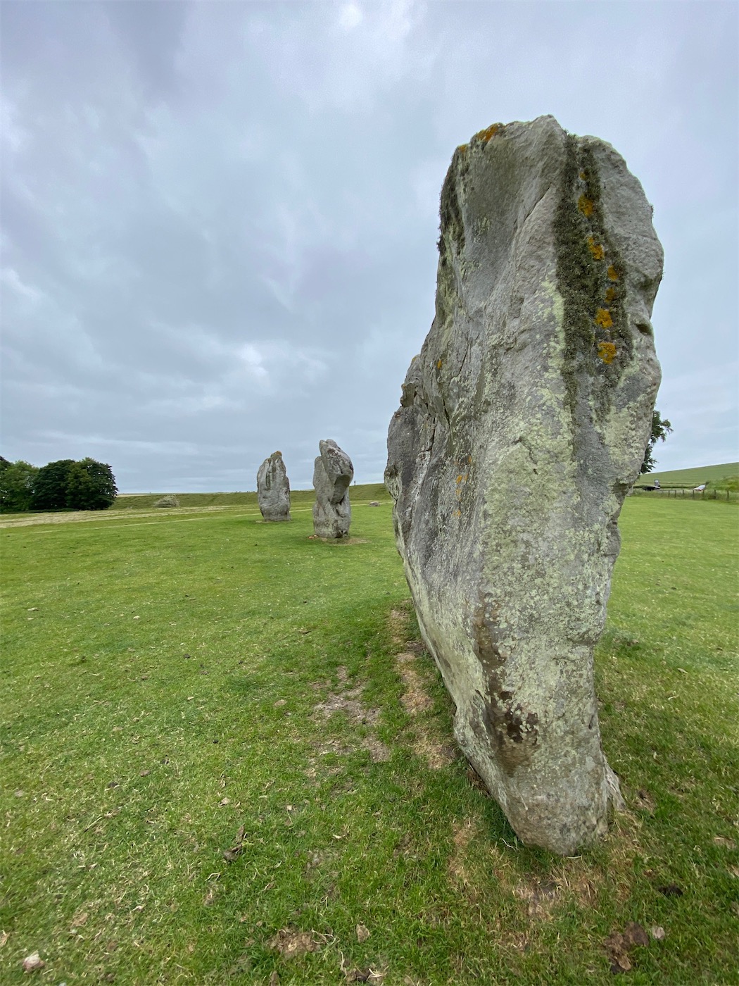 Avebury, another amazing stone circle. Hard to tell, but they're massive.