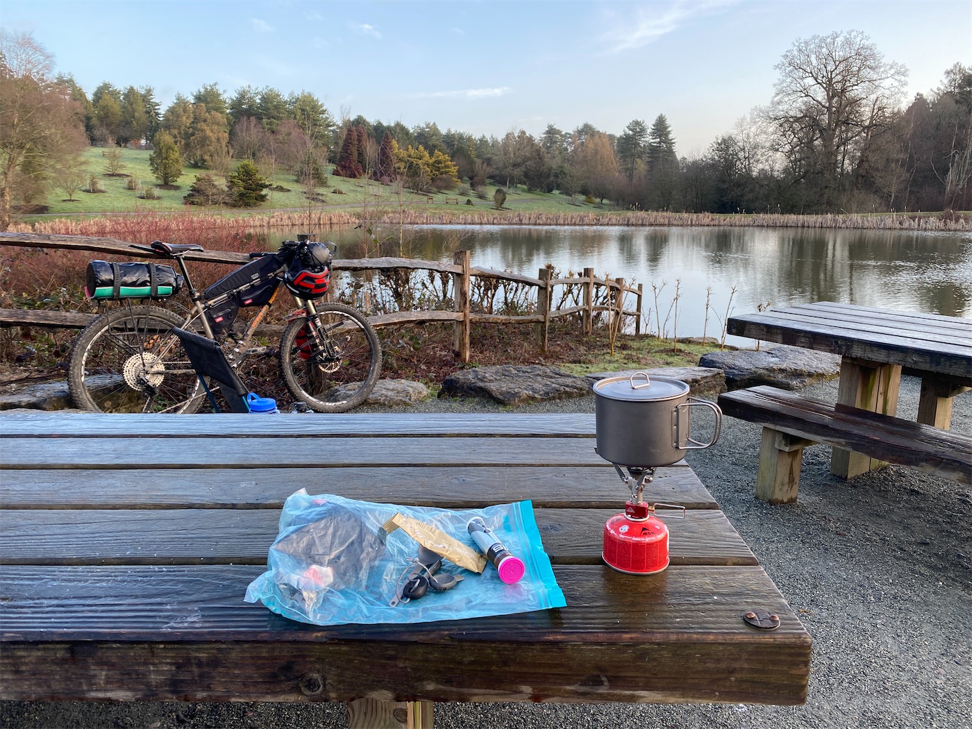 Breakfast facilities were similarly civilised